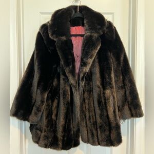 COPY - VINTAGE acrylic faux FUR coat
